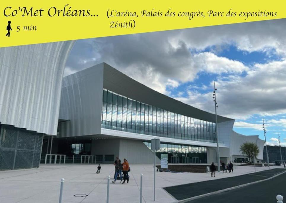 Maison Comet Avec Jardin Et Parking Orléans Eksteriør billede